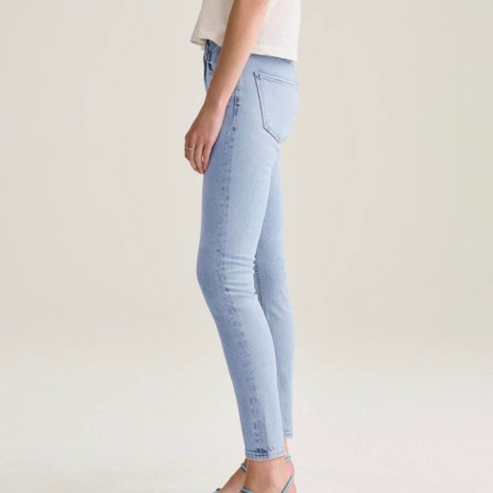 Agolde Toni Daylight Slim Mid Rise Straight Leg Jeans Sz 31 NWT - Picture 4 of 12